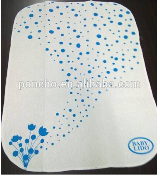 Plastic baby changing mat