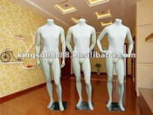 headless male stand fashion manikins