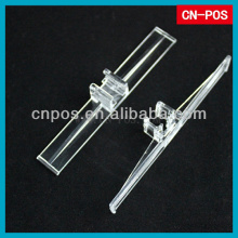 displaying plastic picture frame hooks for supermarket
