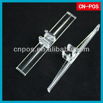 displaying plastic picture frame hooks for supermarket