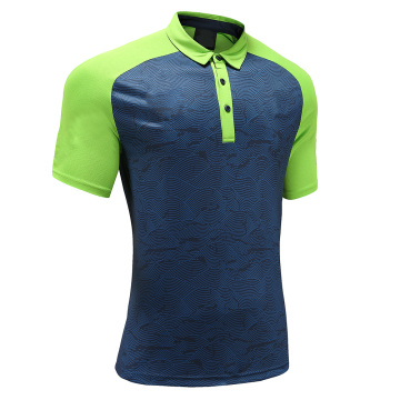 Mens Dry Fit Rugby Wear 폴로 셔츠 네이비