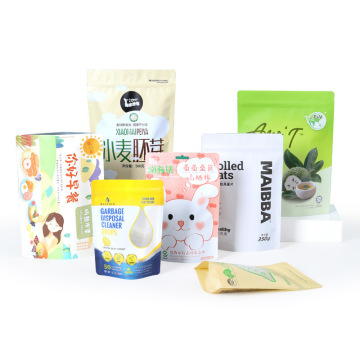 Self sealing bags for food