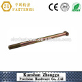 Carbon Steel Yellow Zinc T--head Bolt