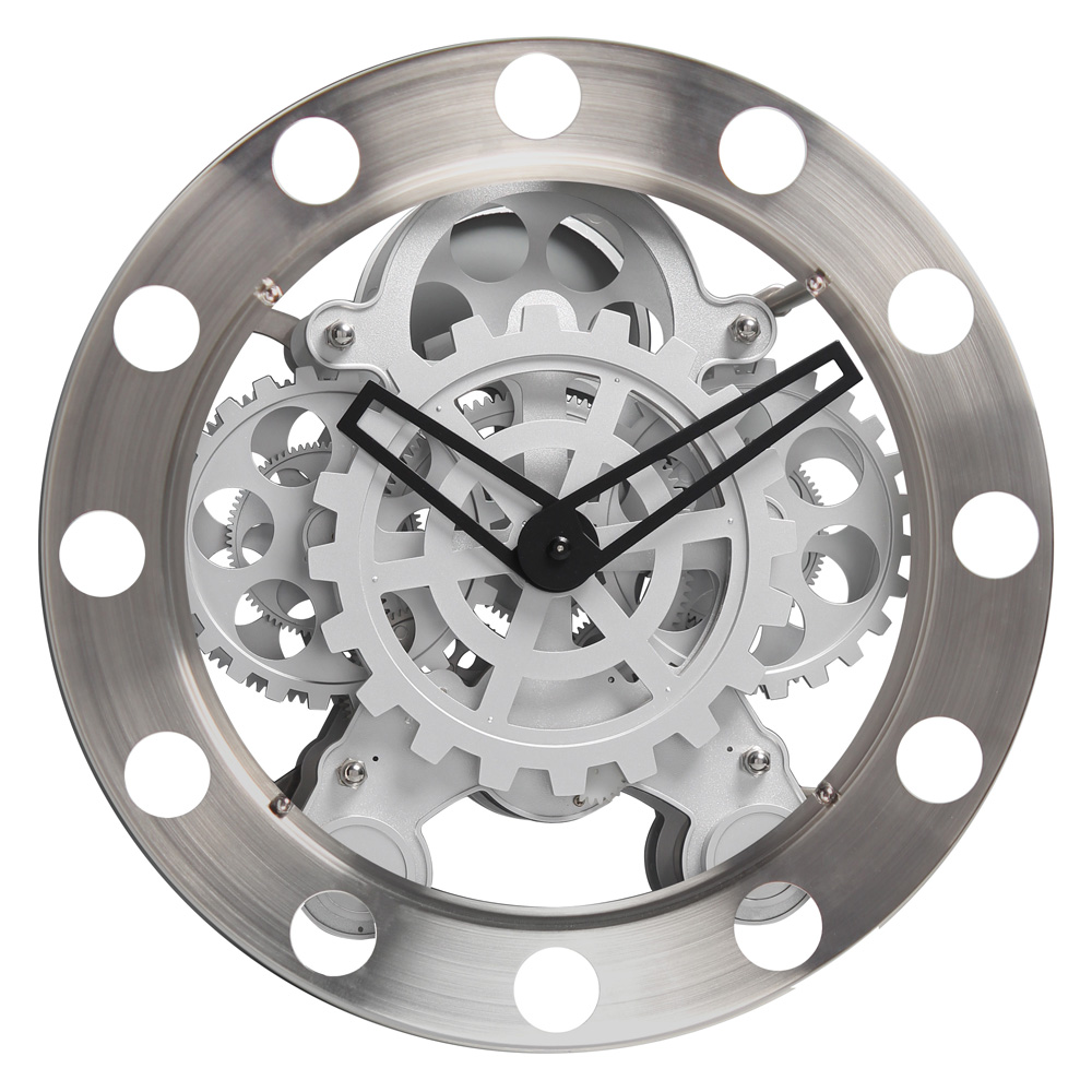 Mechanical Gear Wall Clock