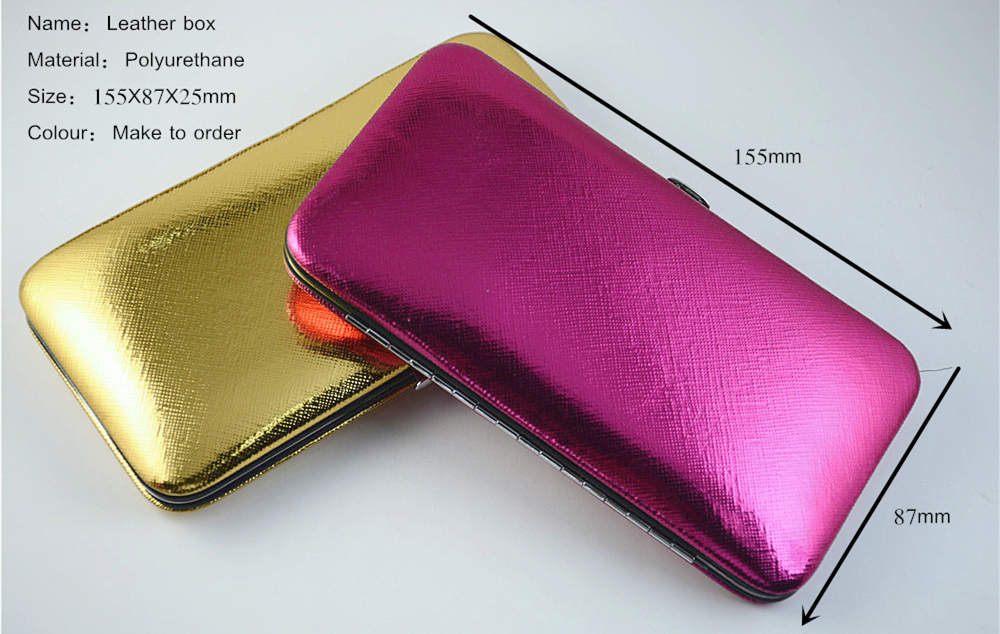 Funda de cuero con resorte de caja Leather Box Spring Cover