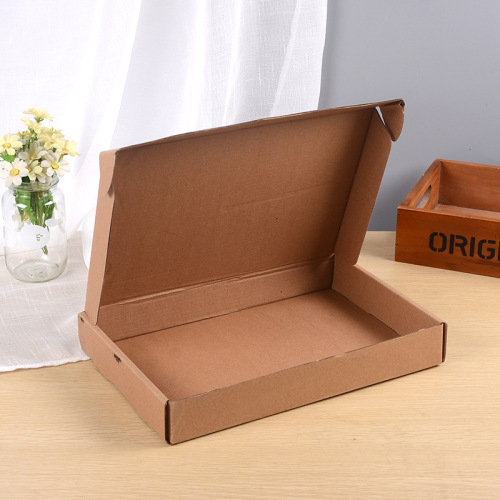 Caja personalizada corrugada de Brown impresa