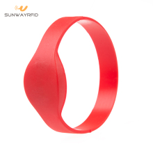 65MM 13.56MHZ RFID Silicone Wristband ready to ship
