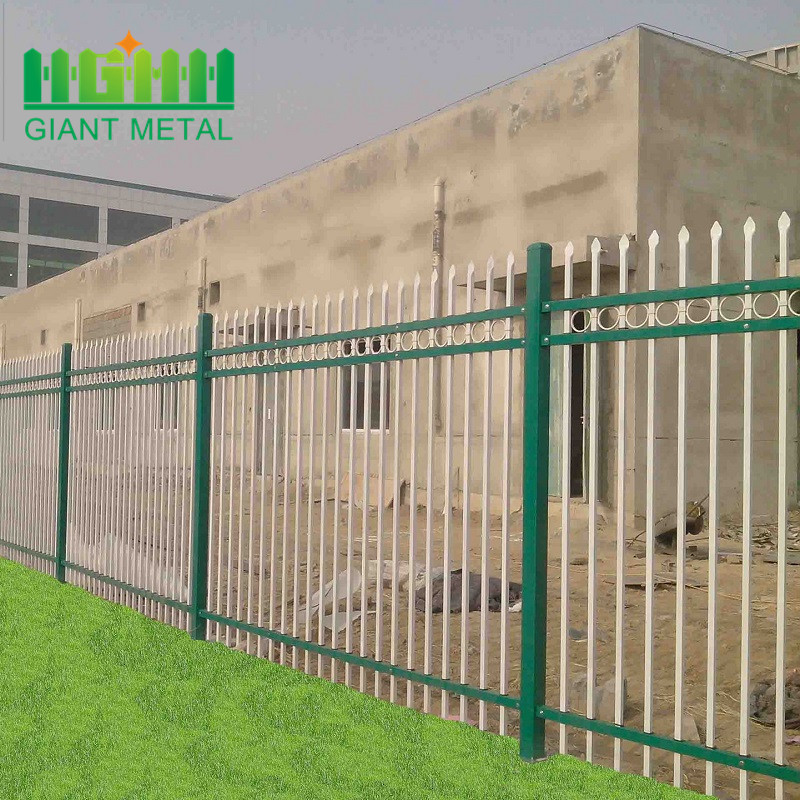 High Quality Anti Corrosion Zinc Steel Fence