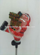 solar acrylic santa stick light