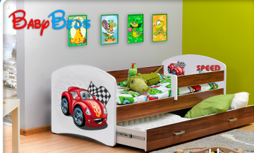 kid bed wooden bed models cartoon toddler bed