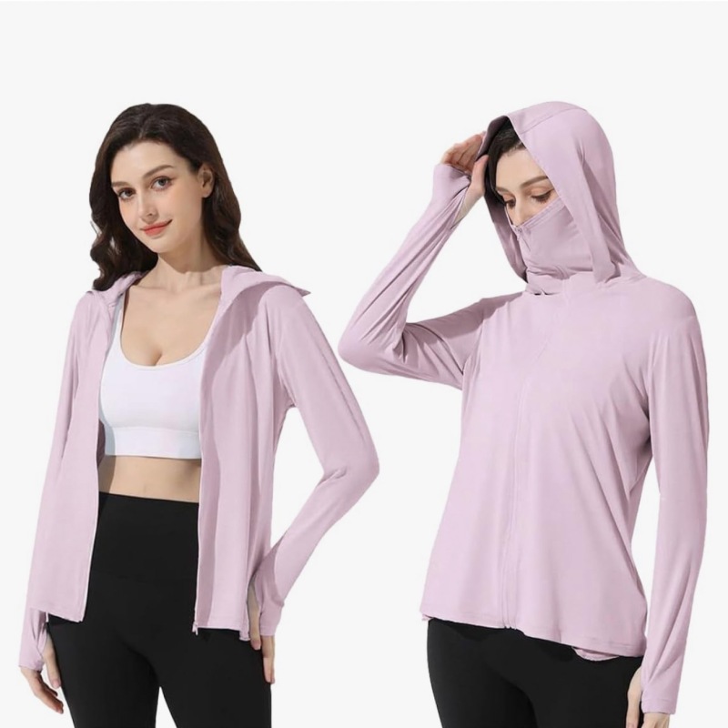 Women's UPF 50+ Sun Jacket with Zipper Pocket