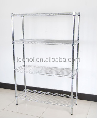 Chrome Wire Mesh Shelf Metal Wire Shelves ESD Wire Trolley