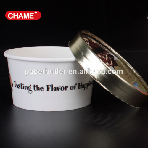 Custom Design Disposable Gelato Paper Cup,Paper ice cream Cup