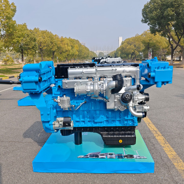 In-line six-cylinder, water-cooled, methanol fuel engine