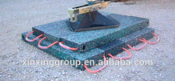 uhmwpe outrigger pad, PE UHMW crane outrigger pad in virgin and recycled material