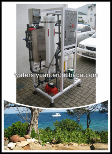 salt water RO units.