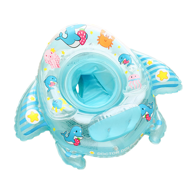 Opblaasbare PVC Baby Neck Float Ring Baby Float