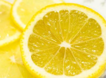 fresh yellow and green lemon new crop