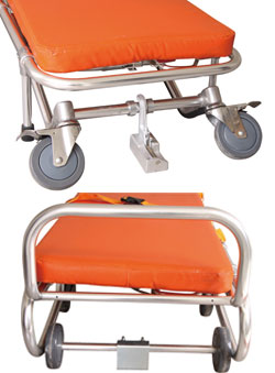 Aluminum Multifunctional Ambulance Stretcher