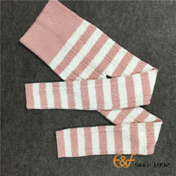 Loop Yarn Long Haramaki Cable Knitted Long Pants