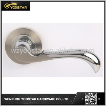 Zinc wood door pull handle