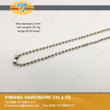 wholesale metal chain for tag