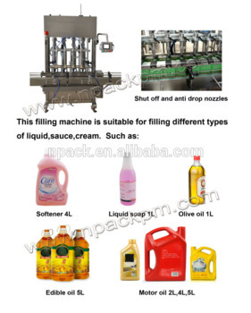 vegetable cooking oil filling machine