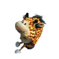 Più nuovo stile giraffa tocco morbido cappello animale