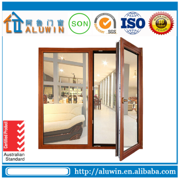 Aluminium hinged window, chinese side hinged window factory, outwards side hinged window