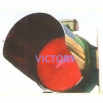 Solar Red LED Traffic Warning Blinker