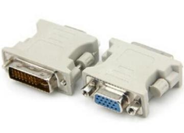 24K Gold plated DVI-I Female to VGA Male Adaptor / Changer AV adapter convertor