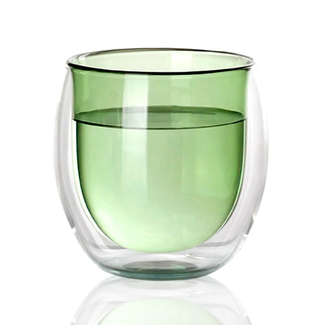 Manufacturers Wholesale Customized High Borosilicate Heat-Resistant Glass Water Cup