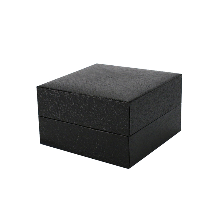 Wholesale custom cheap low price Man Women single Black Red Paperboard Paper watch box with pillow