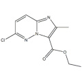 イミダゾ［１，２ − ｂ］ピリダジン−３−カルボン酸、６−クロロ−２−メチル - 、エチルエステルＣＡＳ １４７１４−１８−２