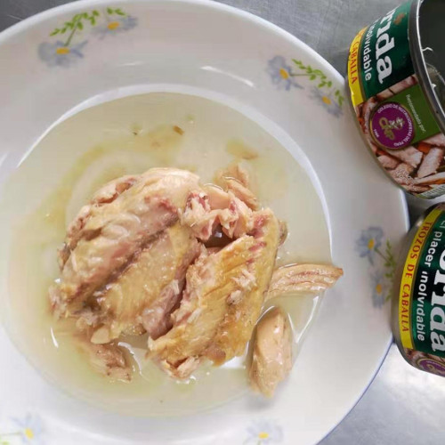 Canned Mackerel Double Clean Loin Meat