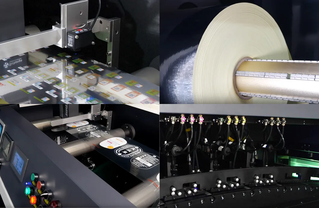 High Speed Inkjet Brushing Digital Printing Machine