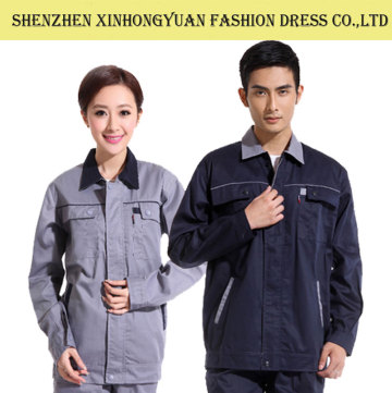 2015 New factory Mens Long sleeve Working Uniform