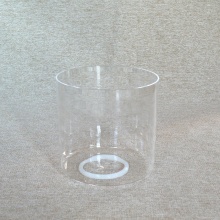 HF Chakra Tuned Octave 3rd 4th Clear Crystal Singing Bowl