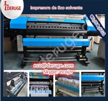 Deruge DX5 head banner vinyl printing eco solvent printer