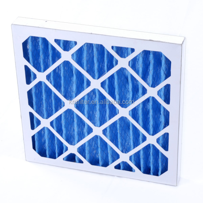 Primary Efficiency Washable Panel Pleated Air Filter For AHU Pre Filter