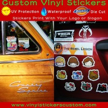 Custom Car Vinyl Stickers