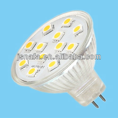 SMD5050 12V MR16 LED light bulb