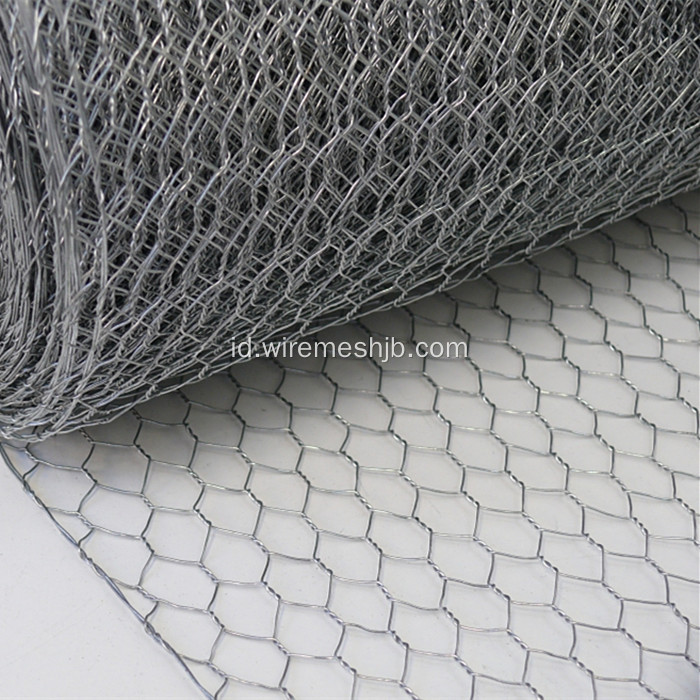 Galvanized Hexagonal Wire Mesh Untuk Membuat Pagar