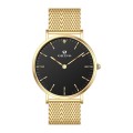 Lady Minimalist Wrist Watch With Mesh Band