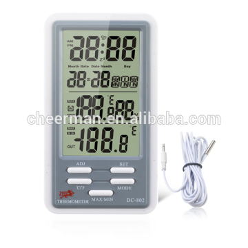 Cheerman digital hygrometer led/indoor outdoor hygrometer DC802