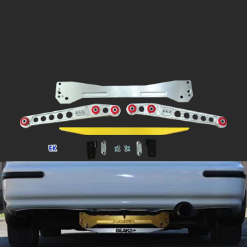 JDM Rear EK Subframe + Control Arm + Tie Bar Reinforcement Brace for Honda 96-00 EK