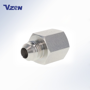 2405 Stainless Steel High Pressure Hydraulic Adapter Fitting JIC to NPTF