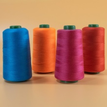 High-Strength Cone-Bonded Polyester and Nylon Sewing Threads for Clothing: 150D, 40S/2 Specifications