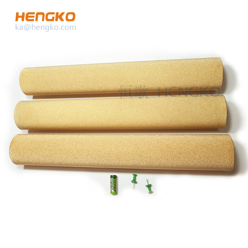 wholesale custom 0.5 to 90 microns sintered porous metal nickel inconel monel bronze filter tubes