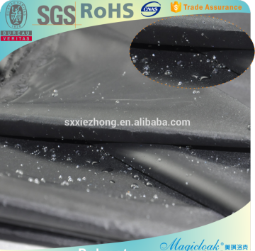 170T Black Waterproof Polyester umbrella fabric.